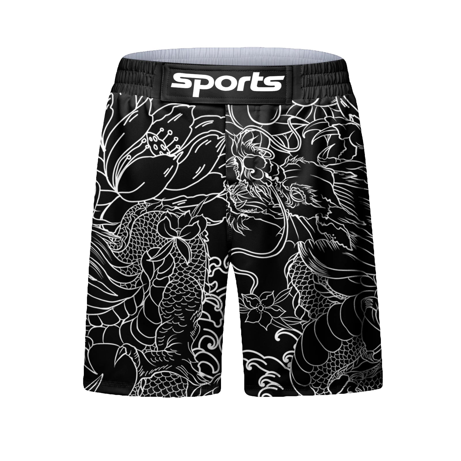 Irezumi grappling shorts | Premium fight shorts for BJJ and MMA