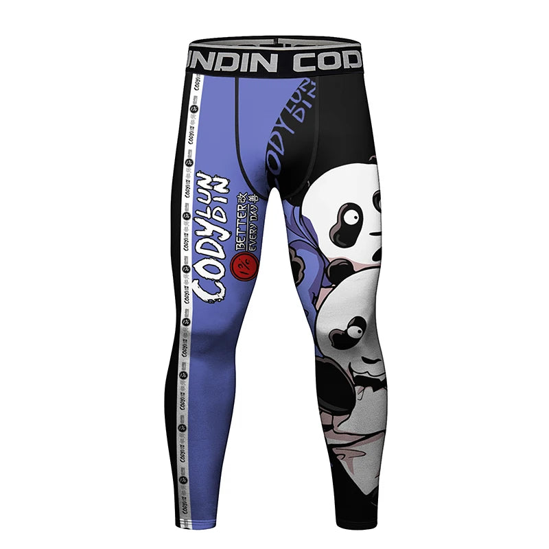Hugging Panda grappling spats | Compression tights for BJJ & MMA