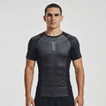 Obsidian Flow BJJ rash guard | Short sleeve compression top for BJJ, MMA & grappling - BJJ OUTLET