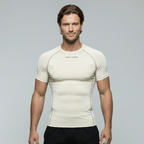 Performance BJJ Rash Guard | Short Sleeve Compression Top For No-Gi Grappling