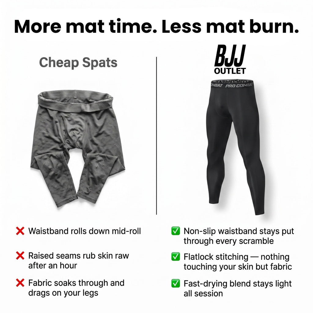 Grappling spats | Compression tights for BJJ & MMA - BJJ OUTLET