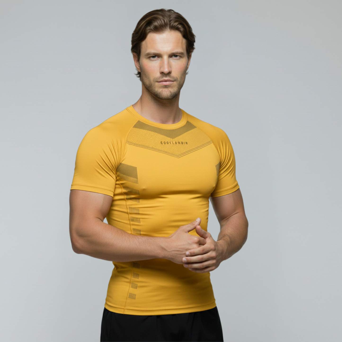 Performance BJJ Rash Guard | Short Sleeve Compression Top For No-Gi Grappling