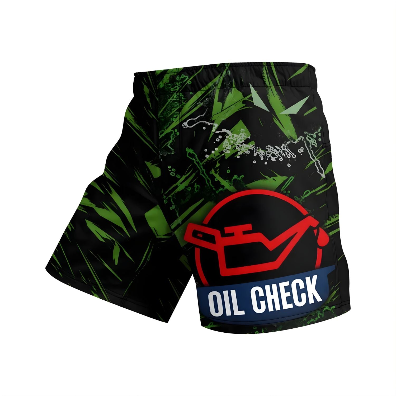 BJJ Grappling Shorts - Oil Check - No - Gi Jiu Jitsu & MMA - BJJ OUTLET
