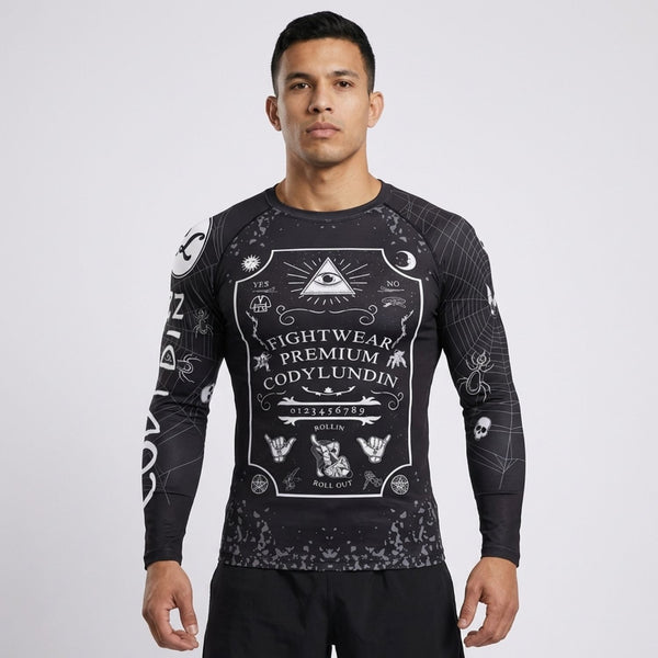 The Eye BJJ rash guard | Long sleeve compression top - BJJ OUTLET