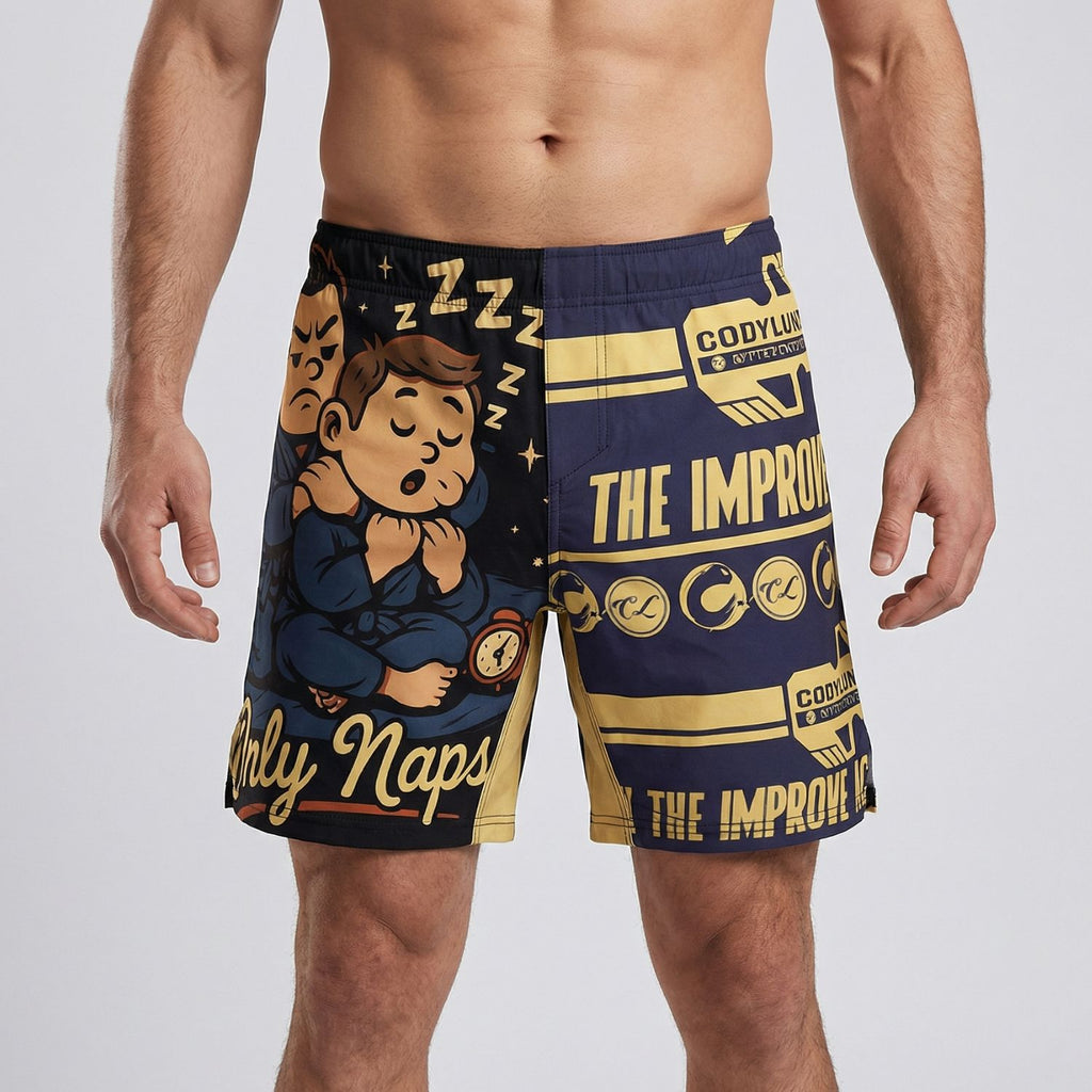BJJ Grappling Shorts - No Taps - No - Gi Jiu Jitsu & MMA - BJJ OUTLET