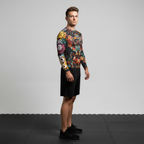 Maya BJJ rash guard men | Long sleeve compression top