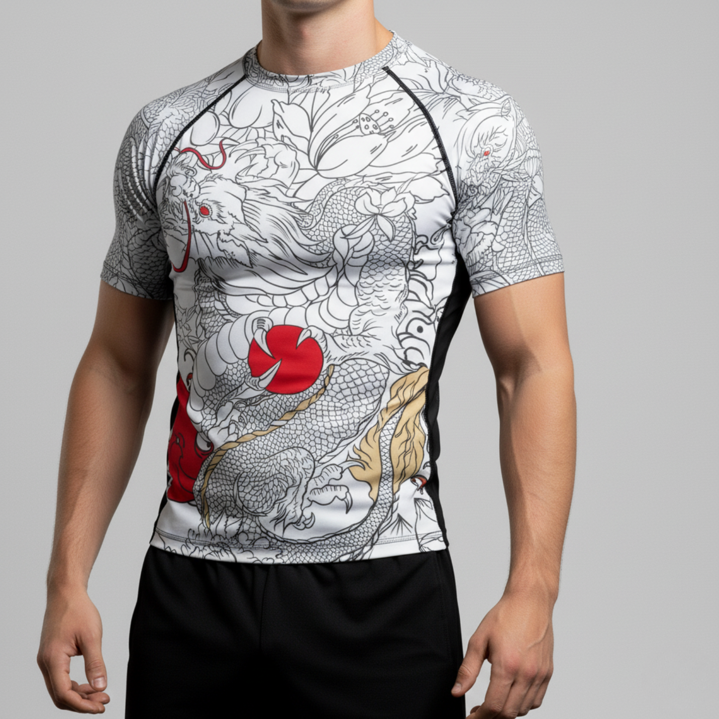 Irezumi BJJ rash guard | Compression top for BJJ, MMA & no-gi