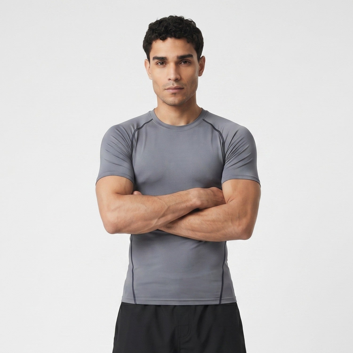 BJJ compression shirt | Performance training top for men - BJJ OUTLET