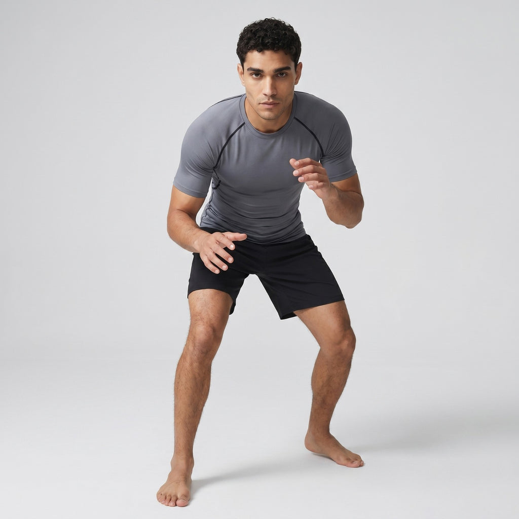BJJ compression shirt | Performance training top for men - BJJ OUTLET