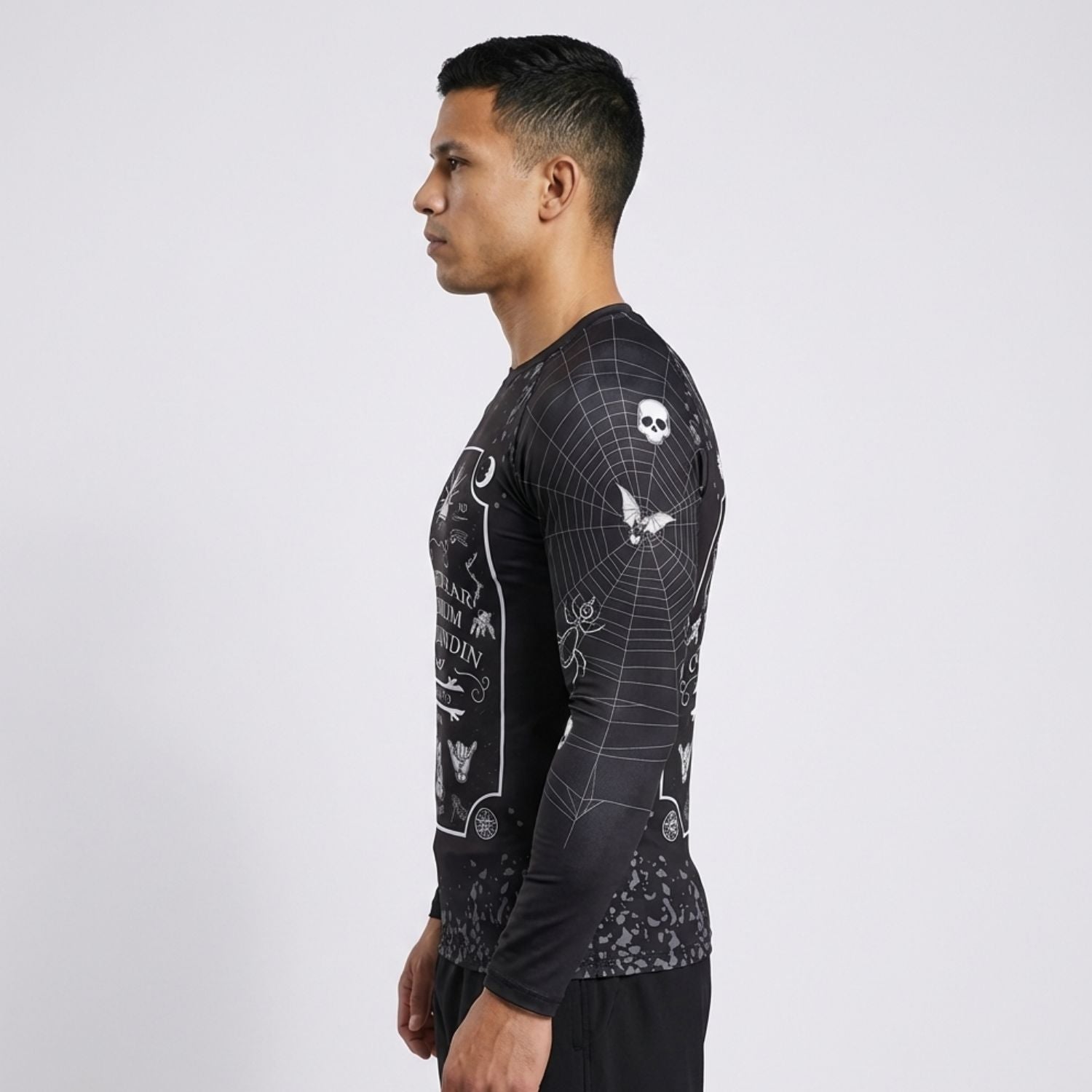 The Eye BJJ rash guard | Long sleeve compression top - BJJ OUTLET
