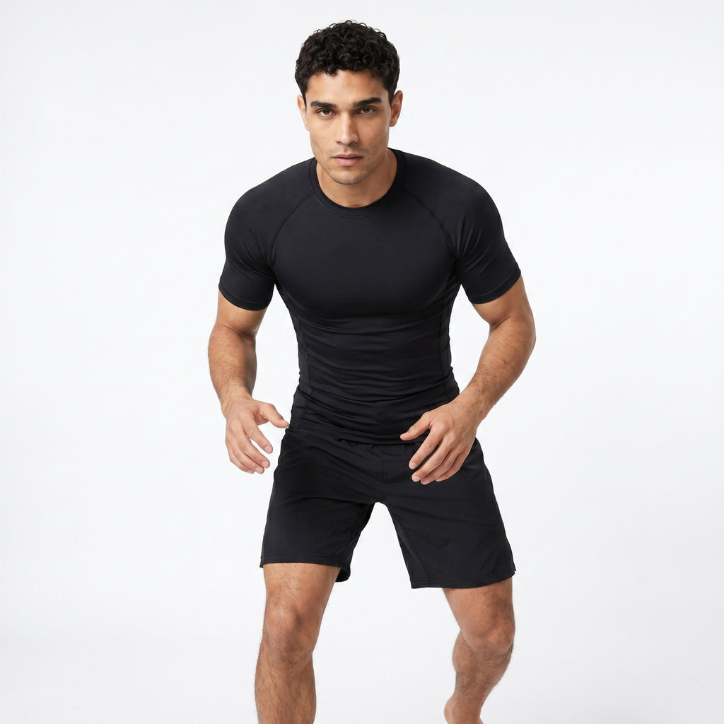 BJJ compression shirt | Performance training top for men - BJJ OUTLET