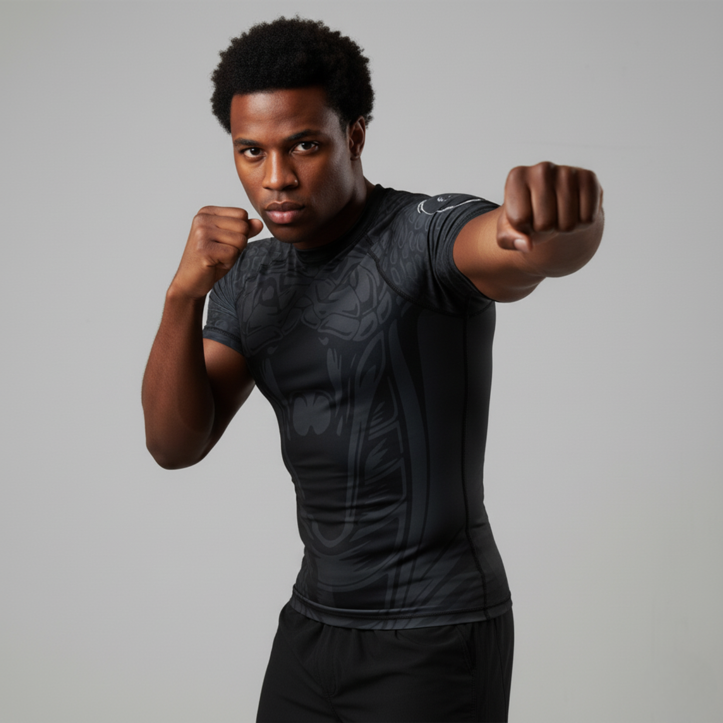 Snake Bite BJJ rashguard | Compression top for grappling