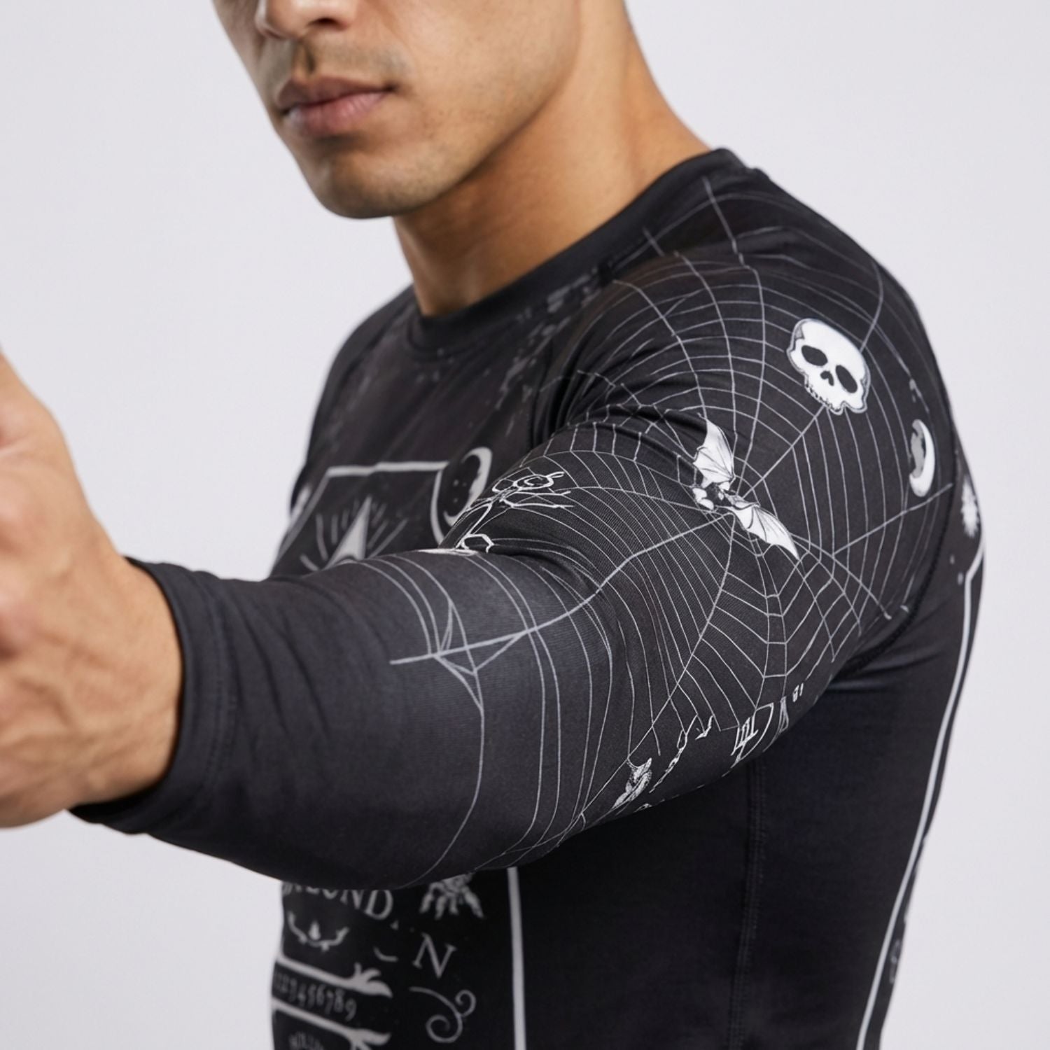 The Eye BJJ rash guard | Long sleeve compression top - BJJ OUTLET