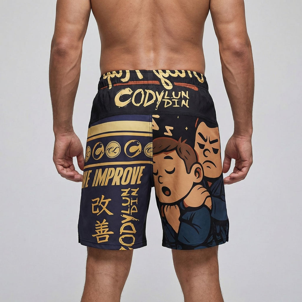 BJJ Grappling Shorts - No Taps - No - Gi Jiu Jitsu & MMA - BJJ OUTLET