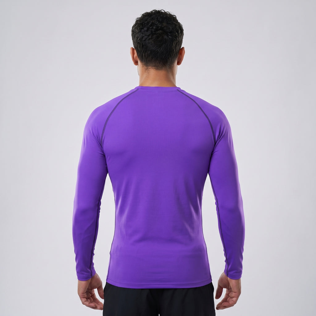 BJJ compression shirt men | Long sleeve training top - BJJ OUTLET