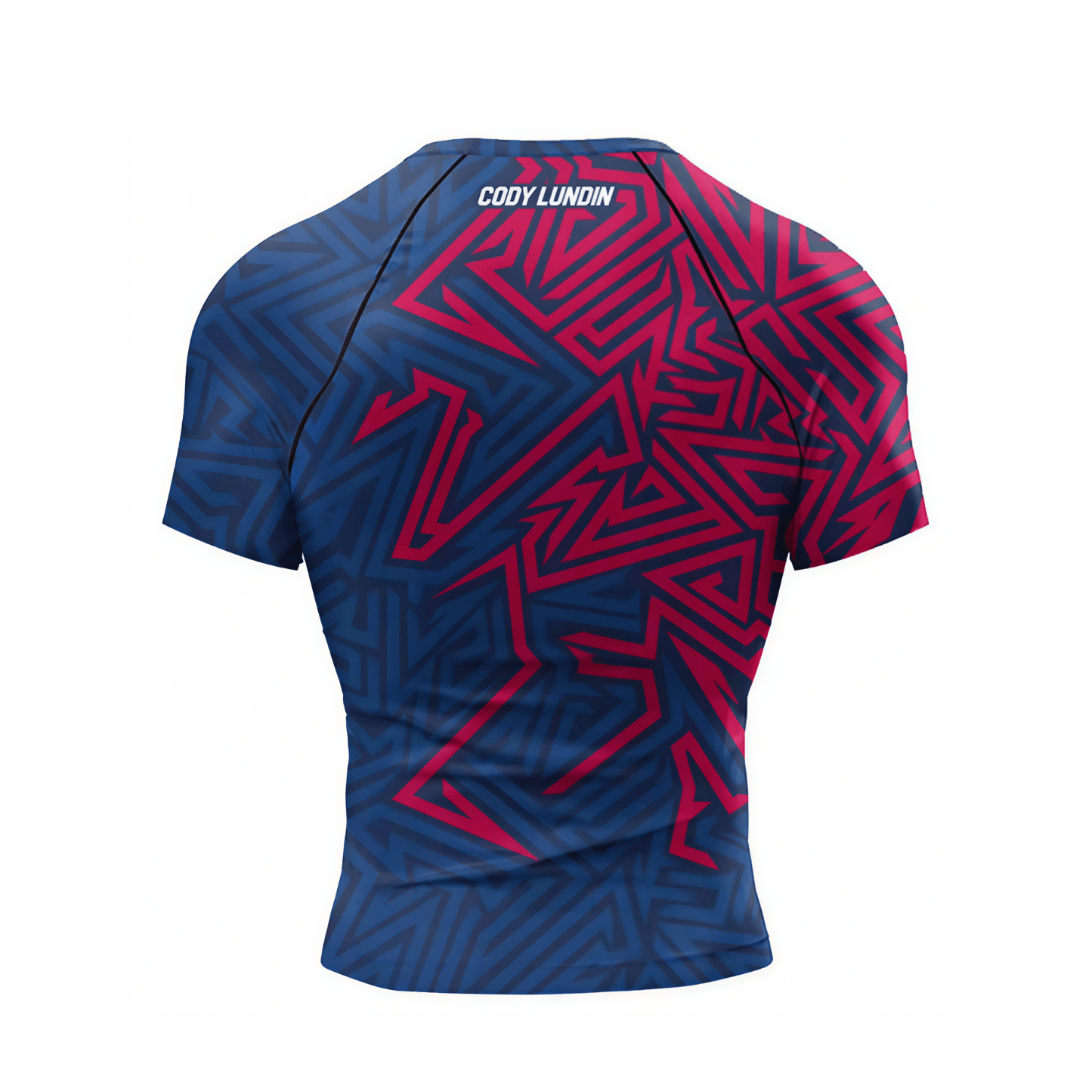 Pink & Blue BJJ rash guard | Performance edition - BJJ OUTLET