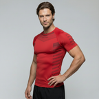 Performance BJJ Rash Guard | Short Sleeve Compression Top For No-Gi Grappling