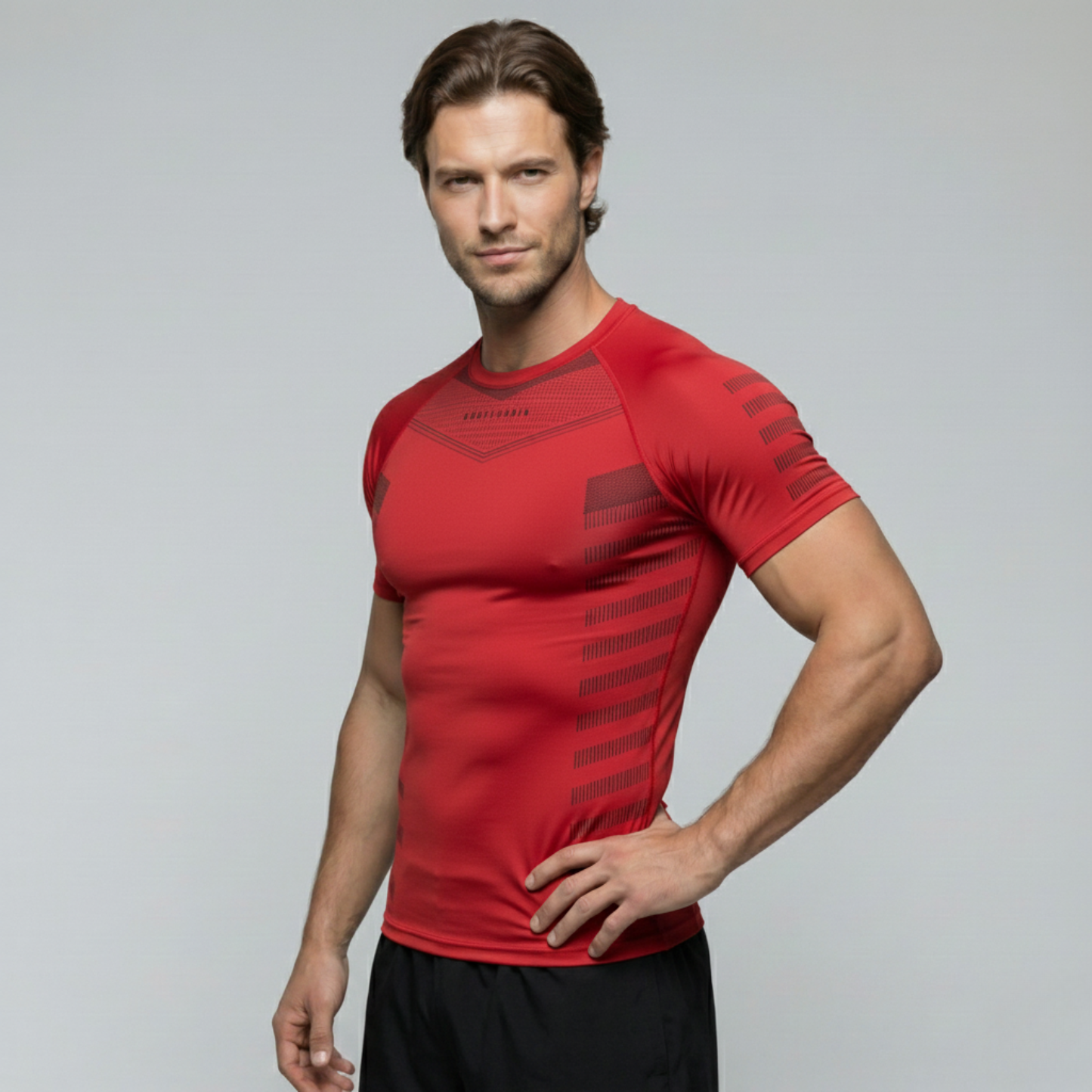 Performance BJJ Rash Guard | Short Sleeve Compression Top For No-Gi Grappling