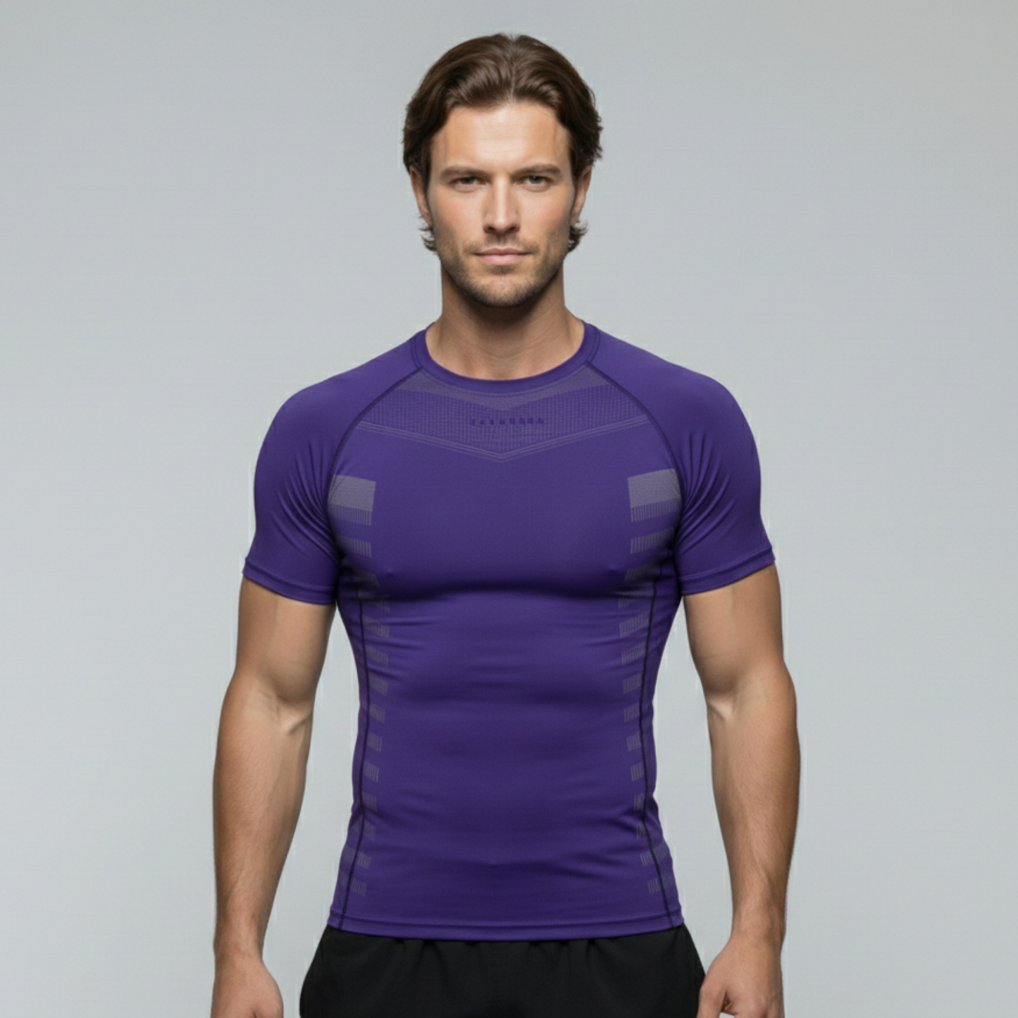 Performance BJJ Rash Guard | Short Sleeve Compression Top For No-Gi Grappling