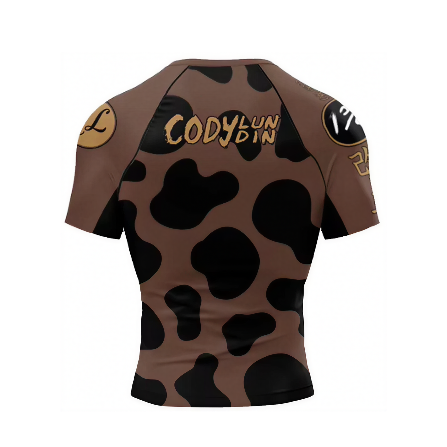 Drink More Milk BJJ rash guard |  Short sleeve compression top