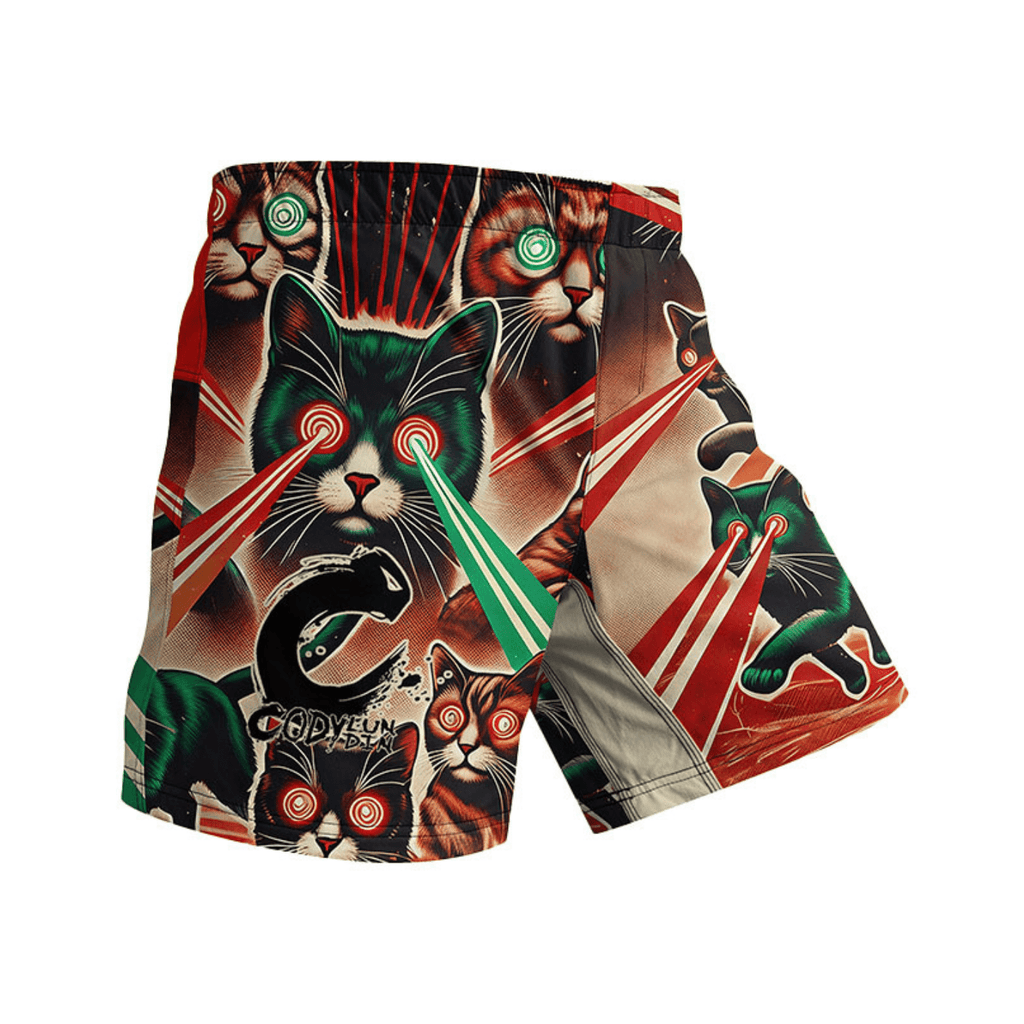 Laser Cats BJJ Grappling Shorts | No - Gi Training Shorts for BJJ & MMA - BJJ OUTLET