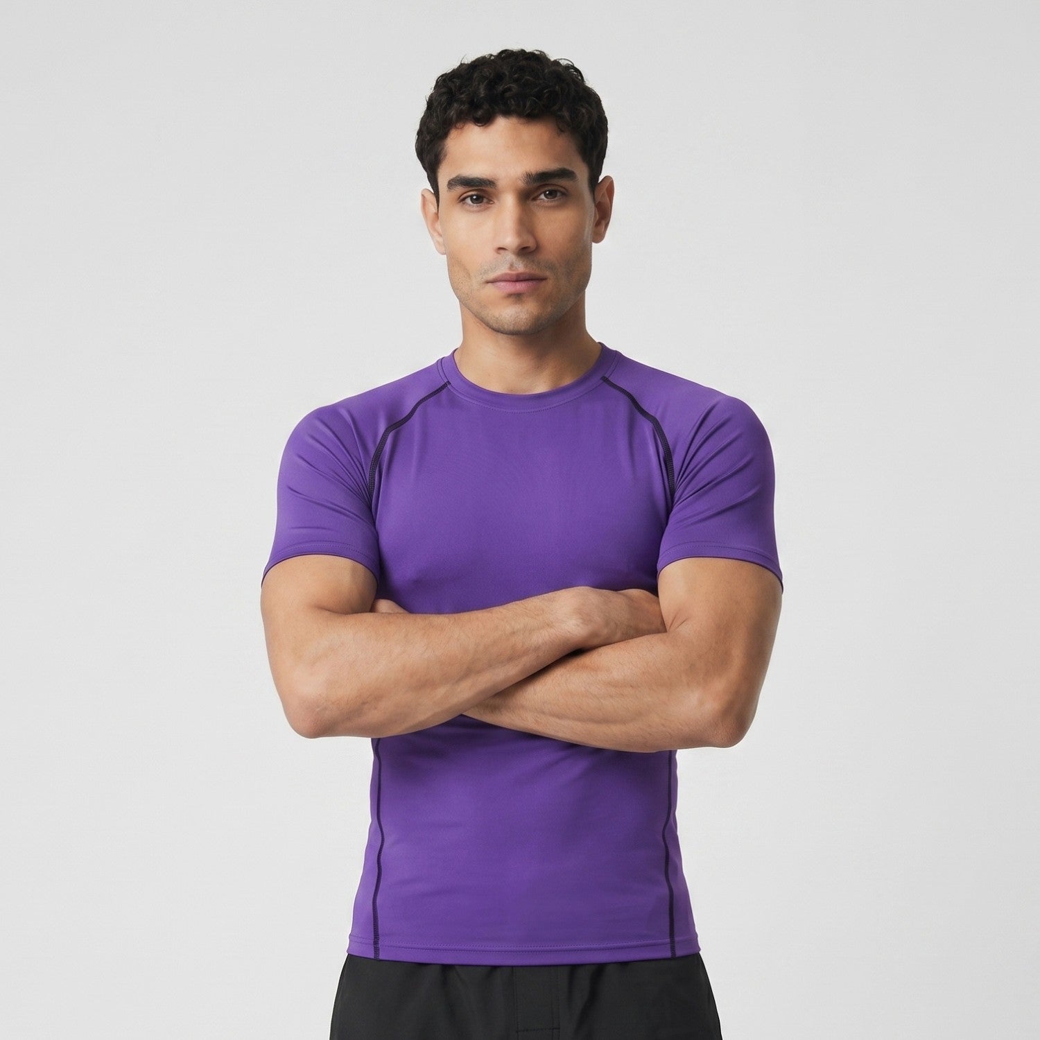 BJJ compression shirt | Performance training top for men - BJJ OUTLET