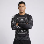 The Eye BJJ rash guard | Long sleeve compression top - BJJ OUTLET