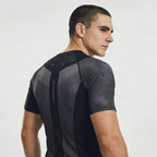 Obsidian Flow BJJ rash guard | Short sleeve compression top for BJJ, MMA & grappling - BJJ OUTLET