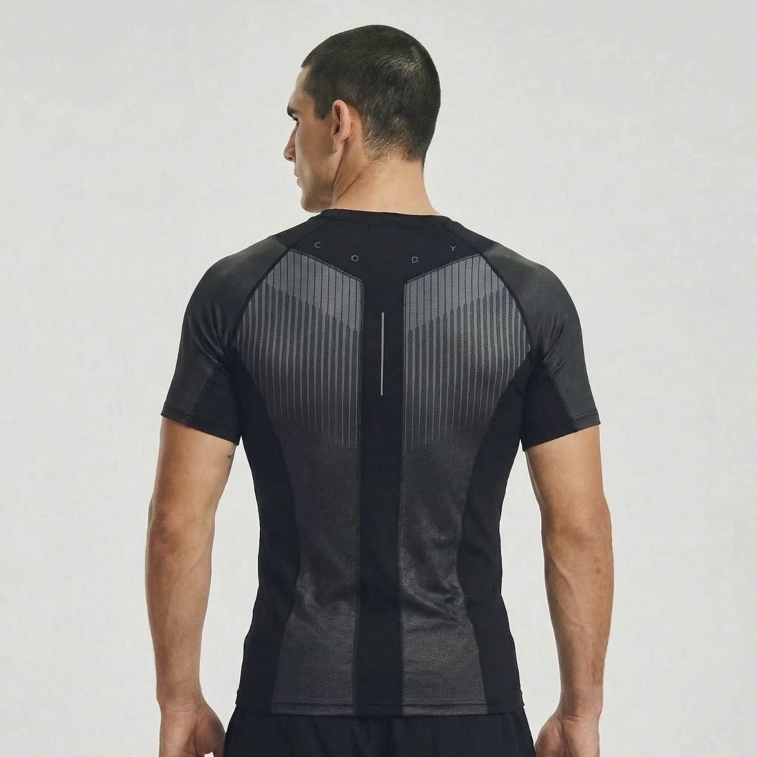 Obsidian Flow BJJ rash guard | Short sleeve compression top for BJJ, MMA & grappling - BJJ OUTLET