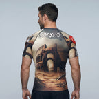 The Spartan BJJ rash guard | Compression top for grappling - BJJ OUTLET