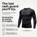 BJJ compression shirt men | Long sleeve training top - BJJ OUTLET