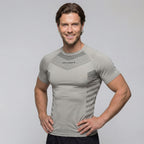 Performance BJJ Rash Guard | Short Sleeve Compression Top For No-Gi Grappling