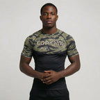 Camo BJJ rash guard | Compression top for grappling - BJJ OUTLET