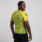 Pineapple BJJ rash guard | Short sleeve compression top - BJJ OUTLET