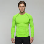 BJJ compression shirt men | Long sleeve training top