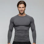 BJJ compression shirt men | Long sleeve training top