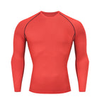 BJJ compression shirt men | Long sleeve training top