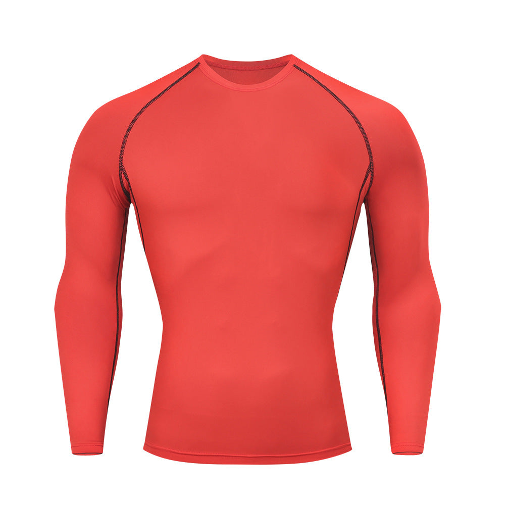 BJJ compression shirt men | Long sleeve training top