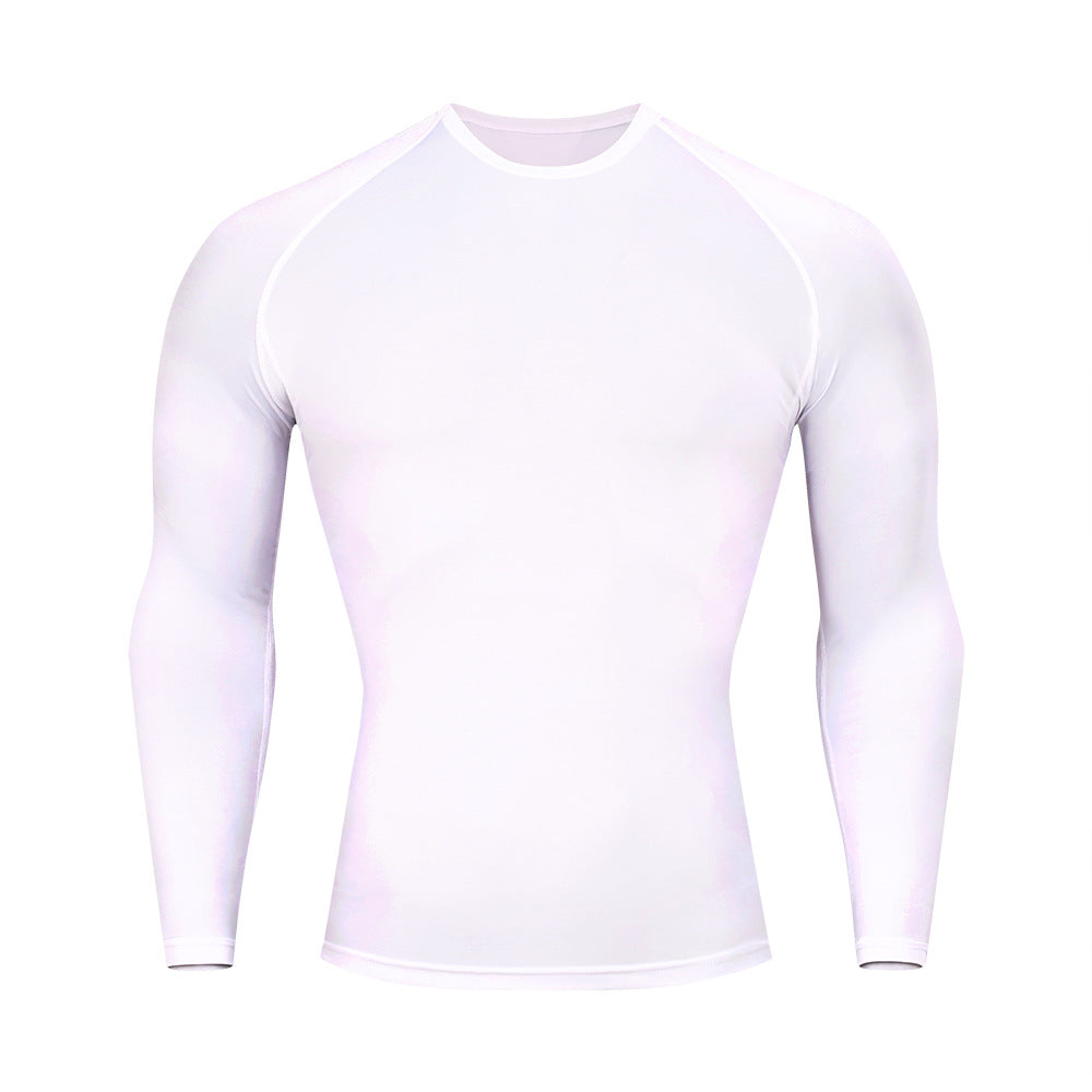 BJJ compression shirt men | Long sleeve training top