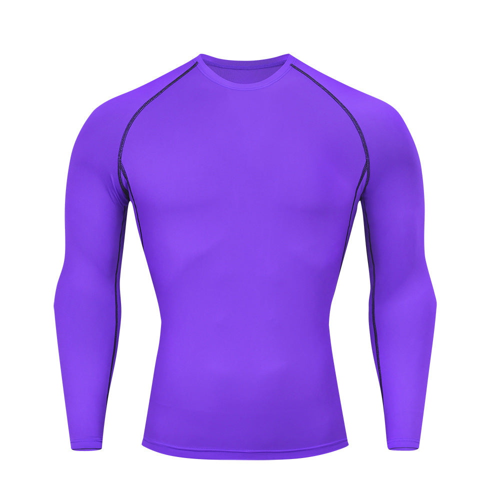 BJJ compression shirt men | Long sleeve training top