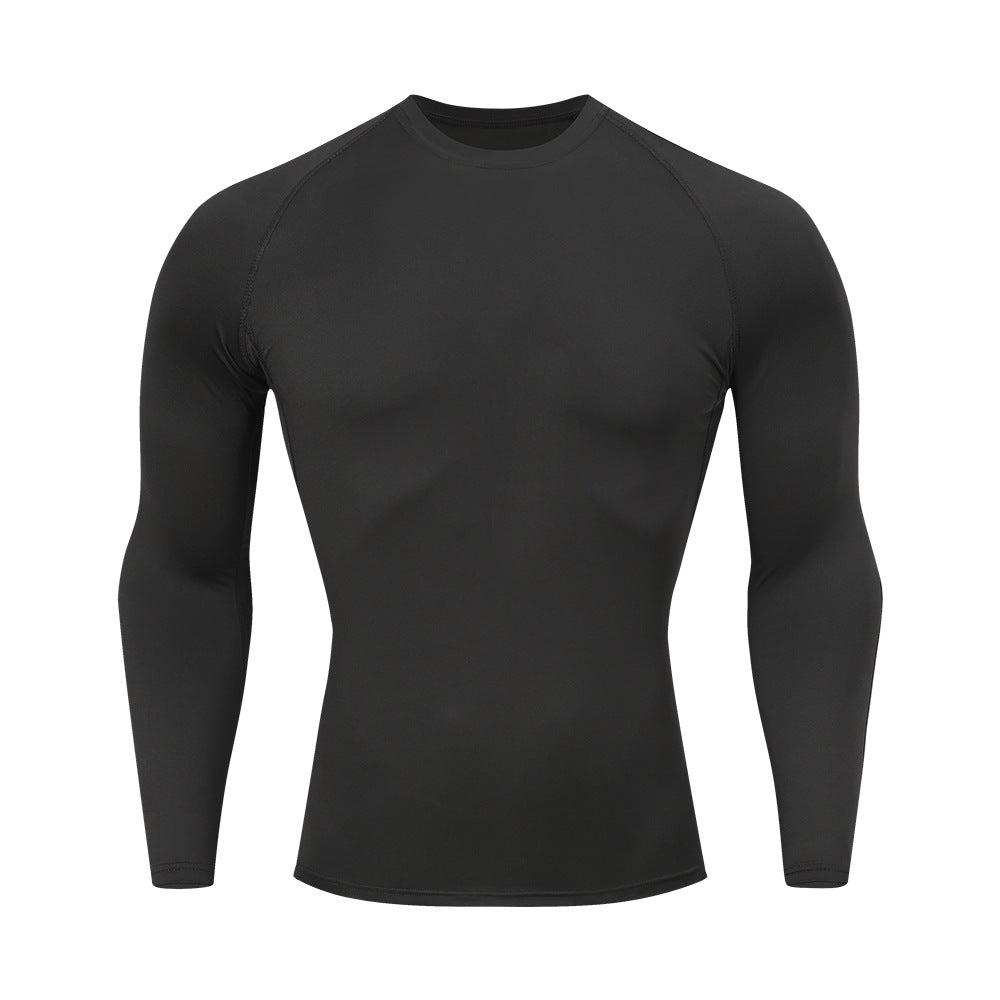 BJJ compression shirt men | Long sleeve training top
