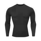 BJJ compression shirt men | Long sleeve training top