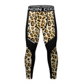 Leopard grappling spats | Compression tights for BJJ, MMA & no - gi - BJJ OUTLET