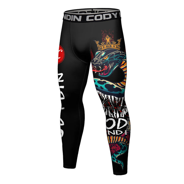Queen Cobra grappling spats | Compression tights for BJJ, MMA & no - gi - BJJ OUTLET