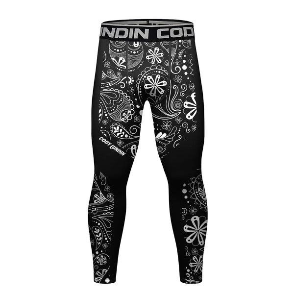 Shadow Bloom Grappling Spats | Compression Tights for BJJ, MMA & Grappling - BJJ OUTLET