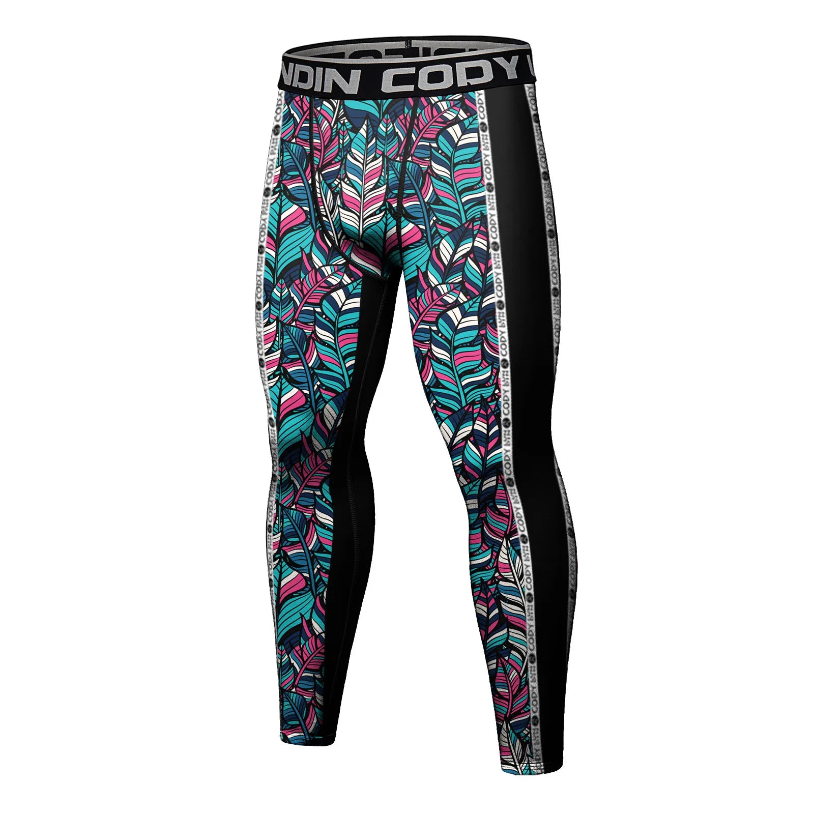 Floral grappling spats | Compression tights for BJJ, MMA & no-gi