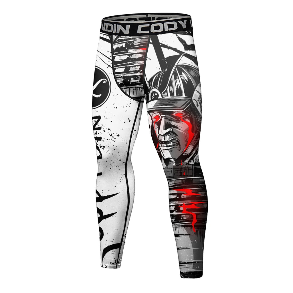 Samurai grappling spats | Compression tights for BJJ, MMA & no-gi