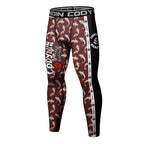 Red Koi grappling spats | Premium compression tights for BJJ, MMA & no-gi