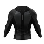 Obsidian Flow BJJ rash guard | Long sleeve compression top