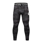Black Camo BJJ Spats | Compression Tights For No-Gi Grappling